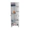Tuhome Urano Corner Linen Cabinet, Five External Shelves, Single Door, Four Interior Shelves, White MLB3921 - alternate 7